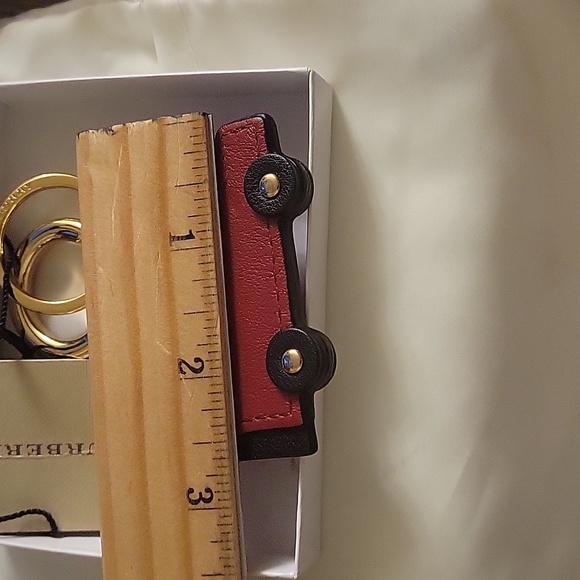 BURBERRY BUS KEY CHARM KEYCHAIN PURSE CHARM NWT